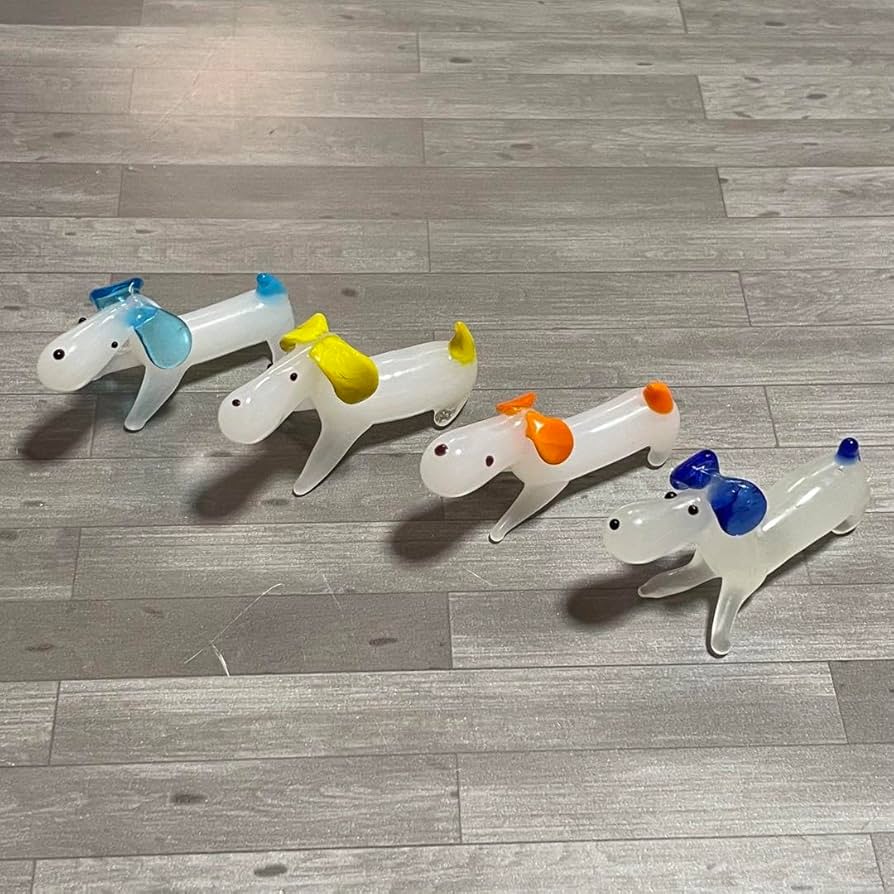 マイキー　ガラス細工　ミニチュア ガラス細工 ミニチュアコレクションの通販 by くまさん7's shop
